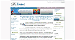 Desktop Screenshot of drdekel.com