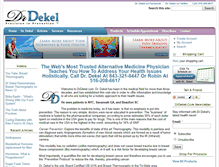 Tablet Screenshot of drdekel.com